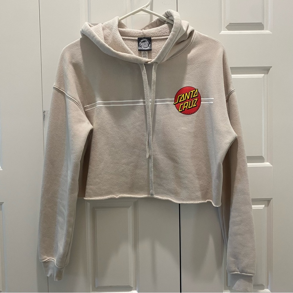 Santa Cruz Skateboards Cream Hoodie